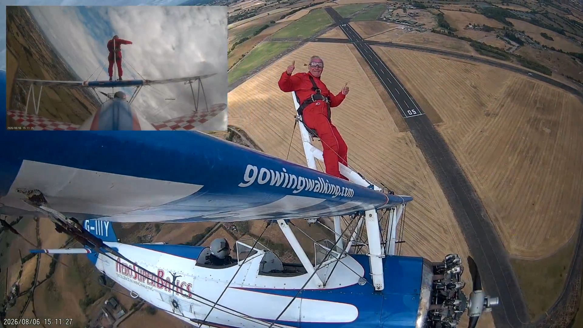 Supporter takes fundraising to new heights for cancer support