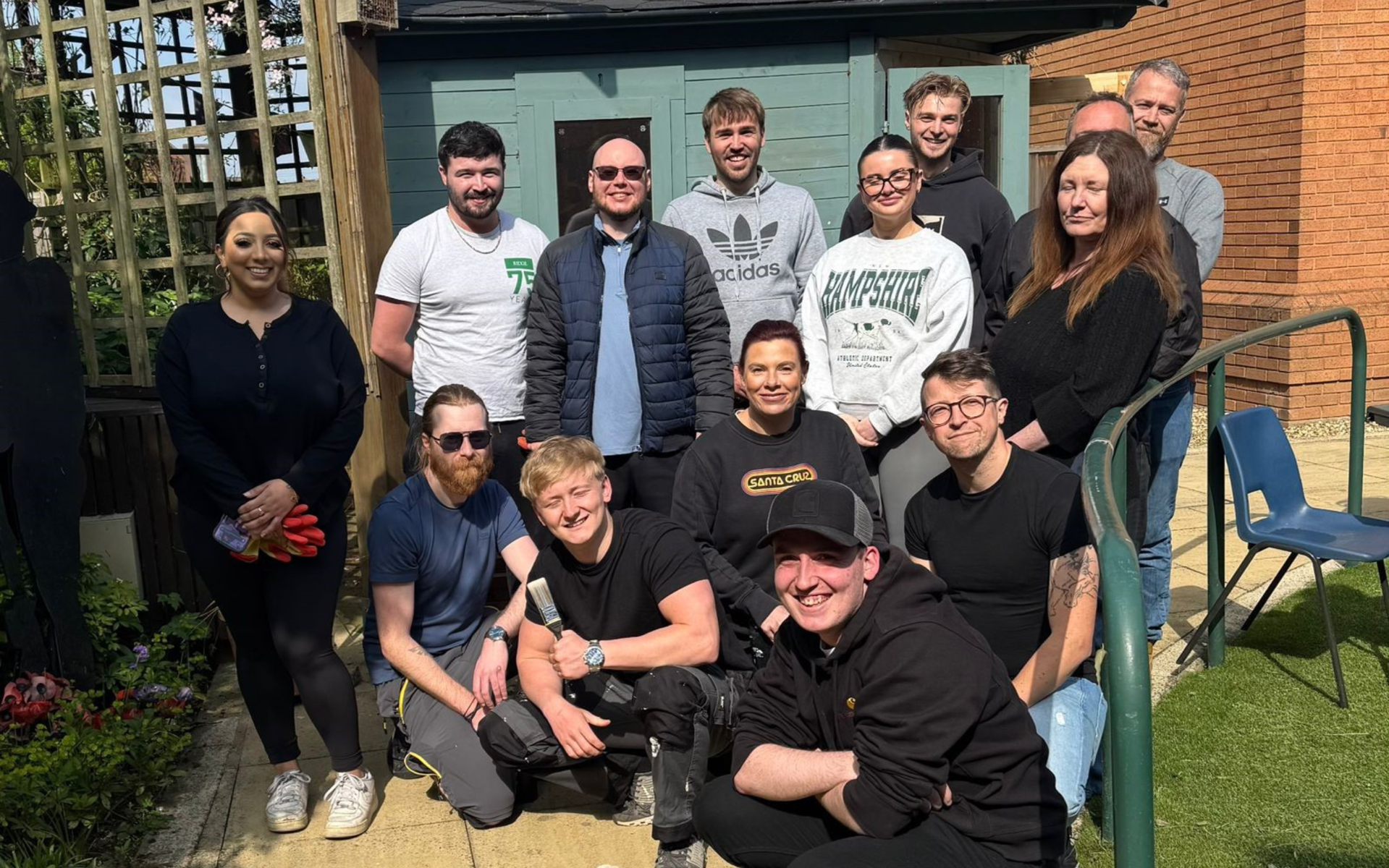 Group of community volunteers.