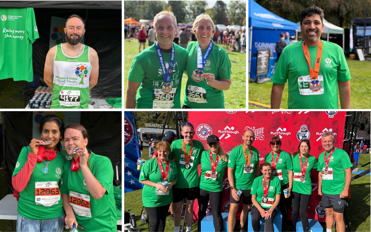 Community take on Warrington Running Festival for WHH Charity