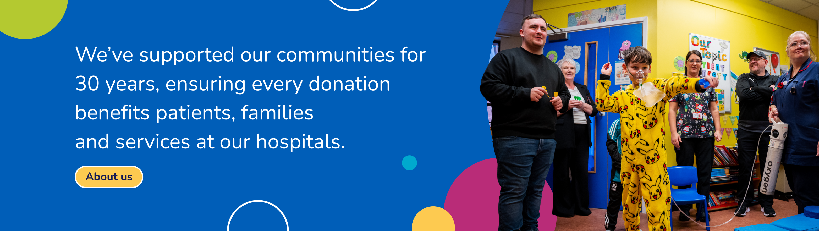 About us banner for desktop